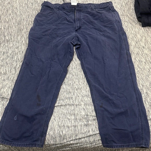 Carhartt FR Dark Blue and Black Pants Set of 3 42x32 - Picture 9 of 14